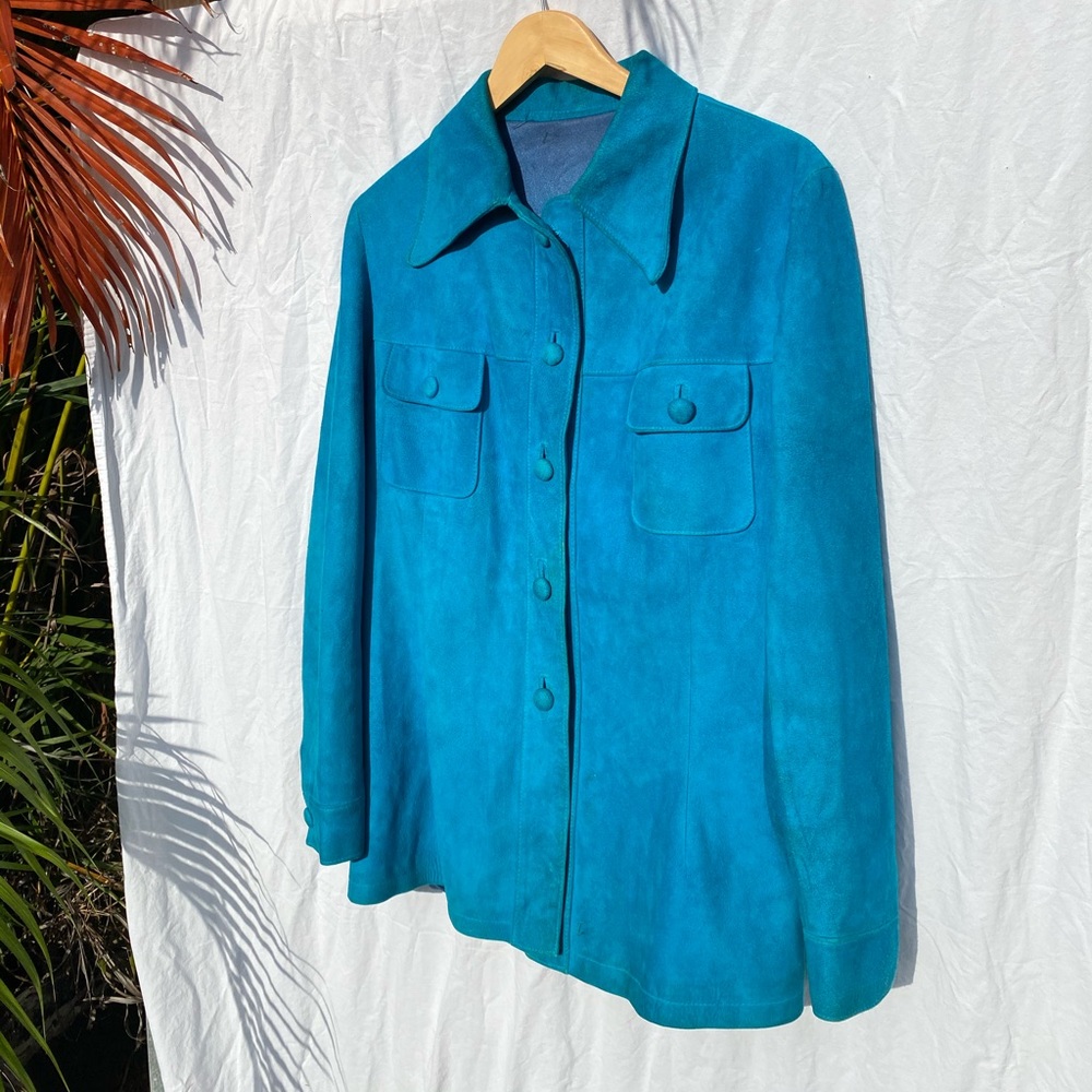 Vintage suede coat